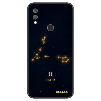 Picasee silikonový černý obal pro Xiaomi Redmi Note 7 - PISCES