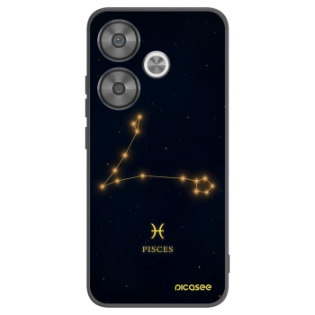 Picasee silikonový černý obal pro Xiaomi Poco F6 - PISCES