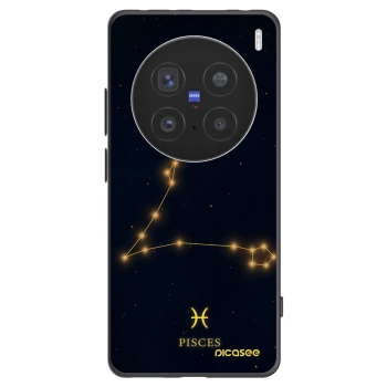 Picasee silikonový černý obal pro Vivo X200 Pro - PISCES