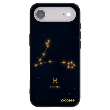 Picasee silikonový černý obal pro Apple iPhone Air - PISCES