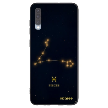 Picasee silikonový černý obal pro Samsung Galaxy A70 A705F - PISCES
