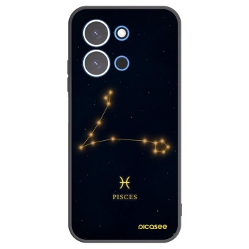 Picasee silikonový černý obal pro Xiaomi Redmi 15C 4G - PISCES