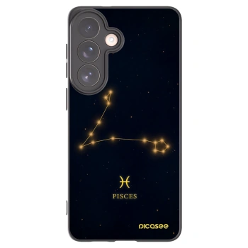 Picasee silikonový černý obal pro Samsung Galaxy S26+ - PISCES