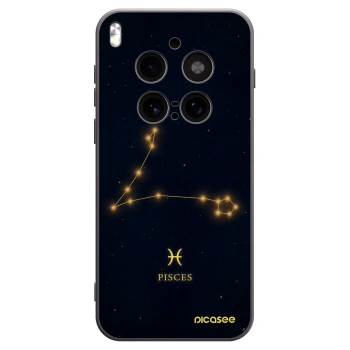 Picasee silikonový černý obal pro Vivo X300 Pro - PISCES