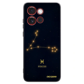 Picasee silikonový černý obal pro Motorola Edge 60 Neo 5G - PISCES