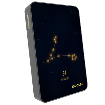 Picasee Powerbanka s MagSafe 10 000 mAh Šedá - PISCES