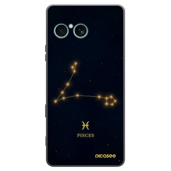 Picasee silikonový černý obal pro Sony Xperia 10 VII - PISCES