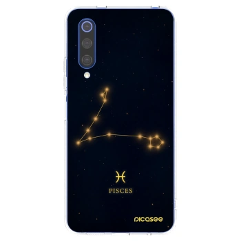 Picasee silikonový průhledný obal pro Xiaomi Mi 9 SE - PISCES