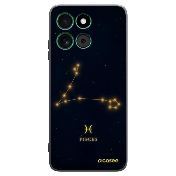 Picasee silikonový černý obal pro Motorola Moto G57 Power - PISCES