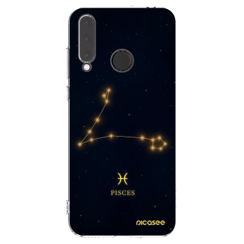 Picasee silikonový průhledný obal pro Honor 20 Lite - PISCES