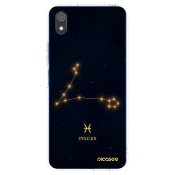Picasee silikonový průhledný obal pro Xiaomi Redmi 7A - PISCES