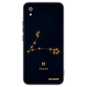 Picasee silikonový černý obal pro Xiaomi Redmi 7A - PISCES