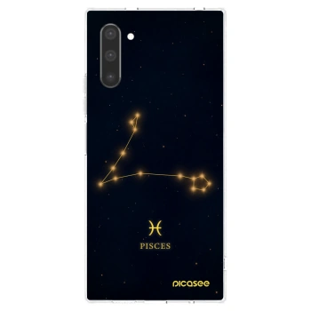 Picasee silikonový průhledný obal pro Samsung Galaxy Note 10 N970F - PISCES