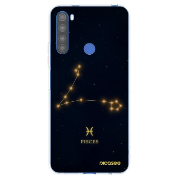Picasee silikonový průhledný obal pro Xiaomi Redmi Note 8T - PISCES