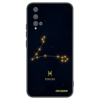 Picasee silikonový černý obal pro Huawei Nova 5T - PISCES