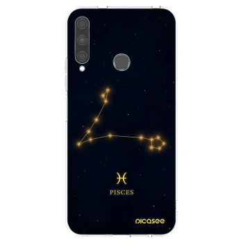 Picasee silikonový průhledný obal pro Huawei P40 Lite E - PISCES