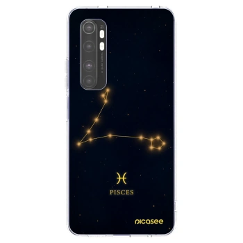 Picasee silikonový průhledný obal pro Xiaomi Mi Note 10 Lite - PISCES