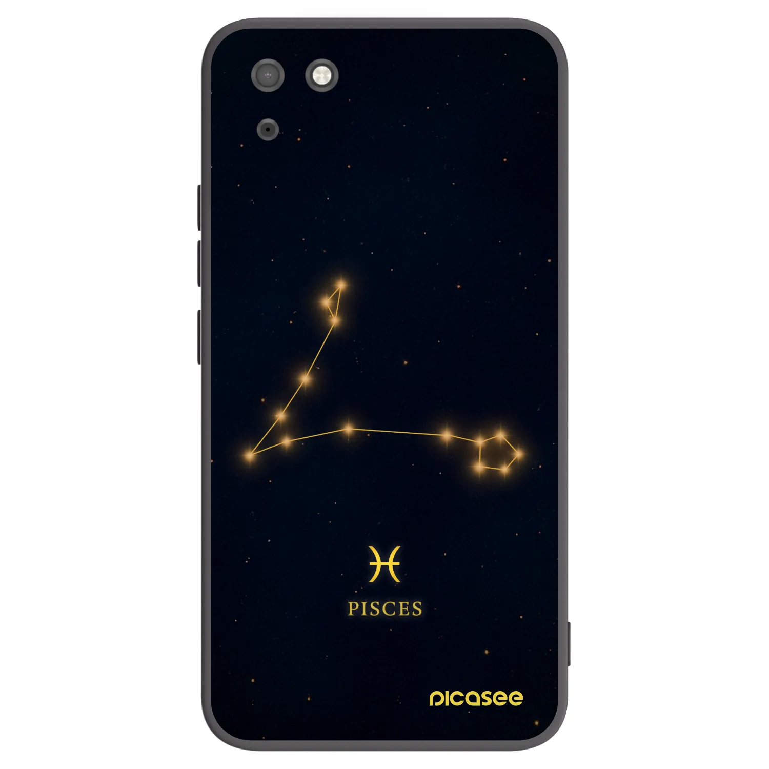 Picasee silikonový černý obal pro Huawei Y5P - PISCES