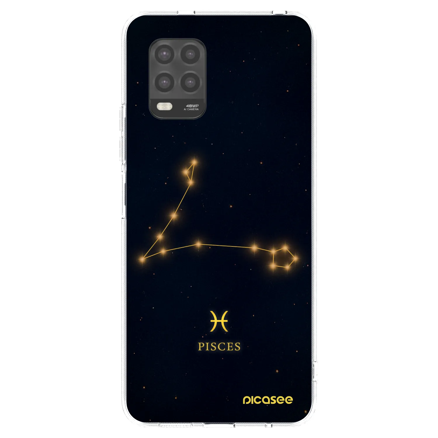 Picasee silikonový průhledný obal pro Xiaomi Mi 10 Lite - PISCES