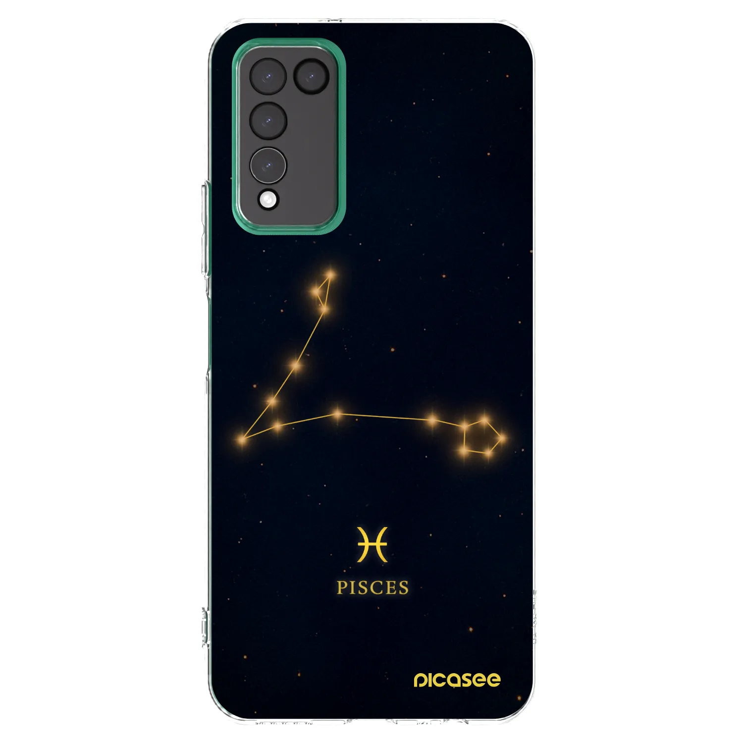 Picasee silikonový průhledný obal pro Honor 10X Lite - PISCES