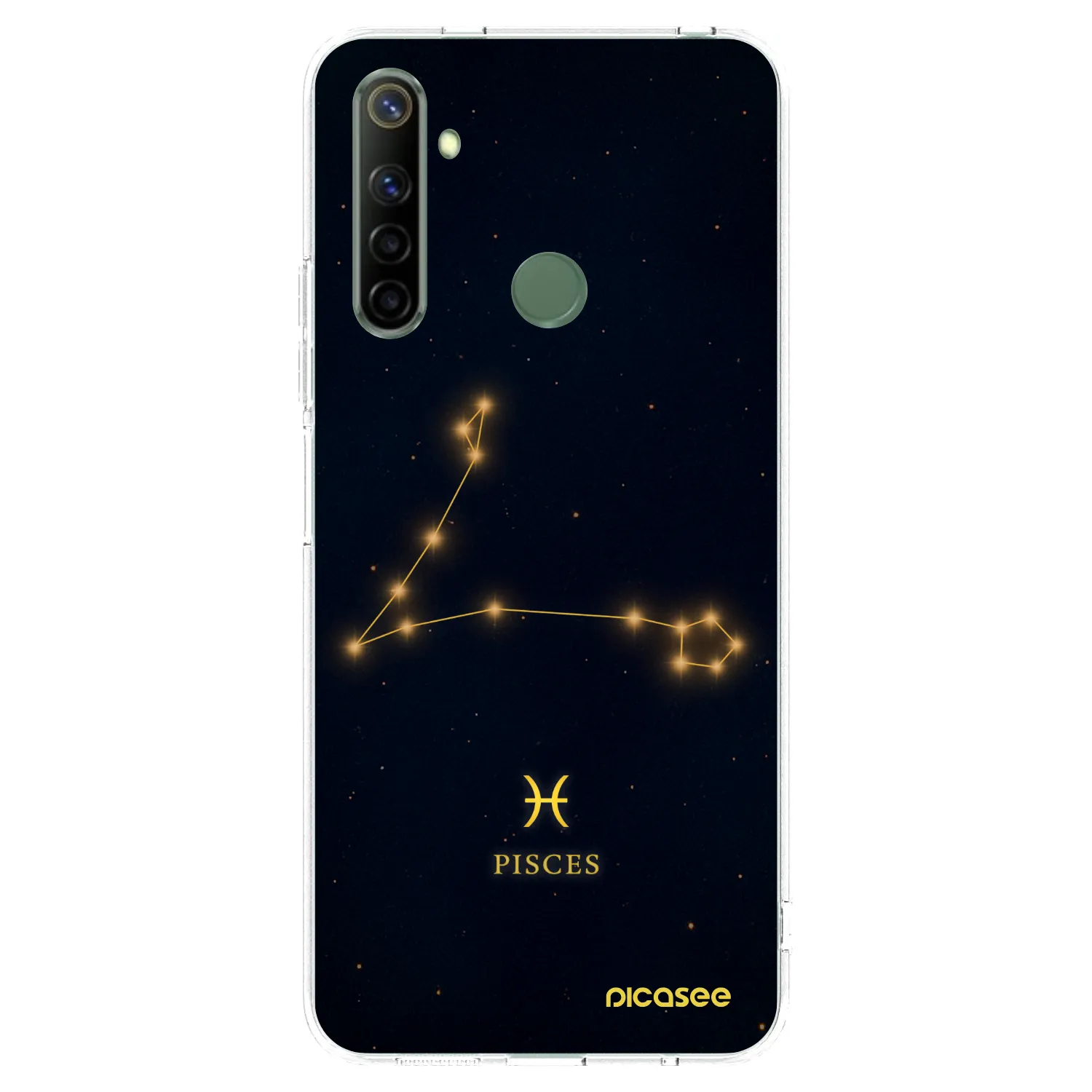 Picasee silikonový průhledný obal pro Realme 6i - PISCES