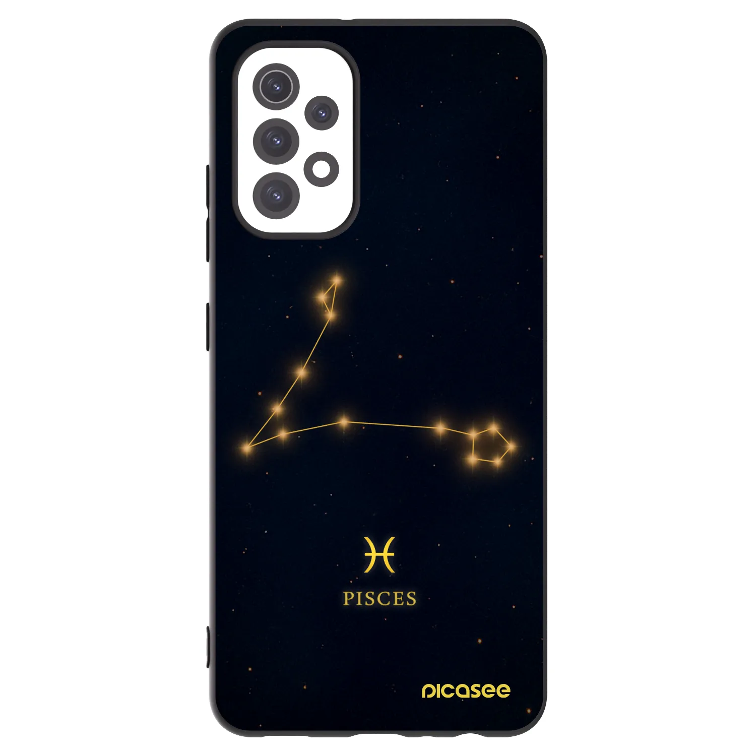 Picasee silikonový černý obal pro Samsung Galaxy A32 5G A326B - PISCES