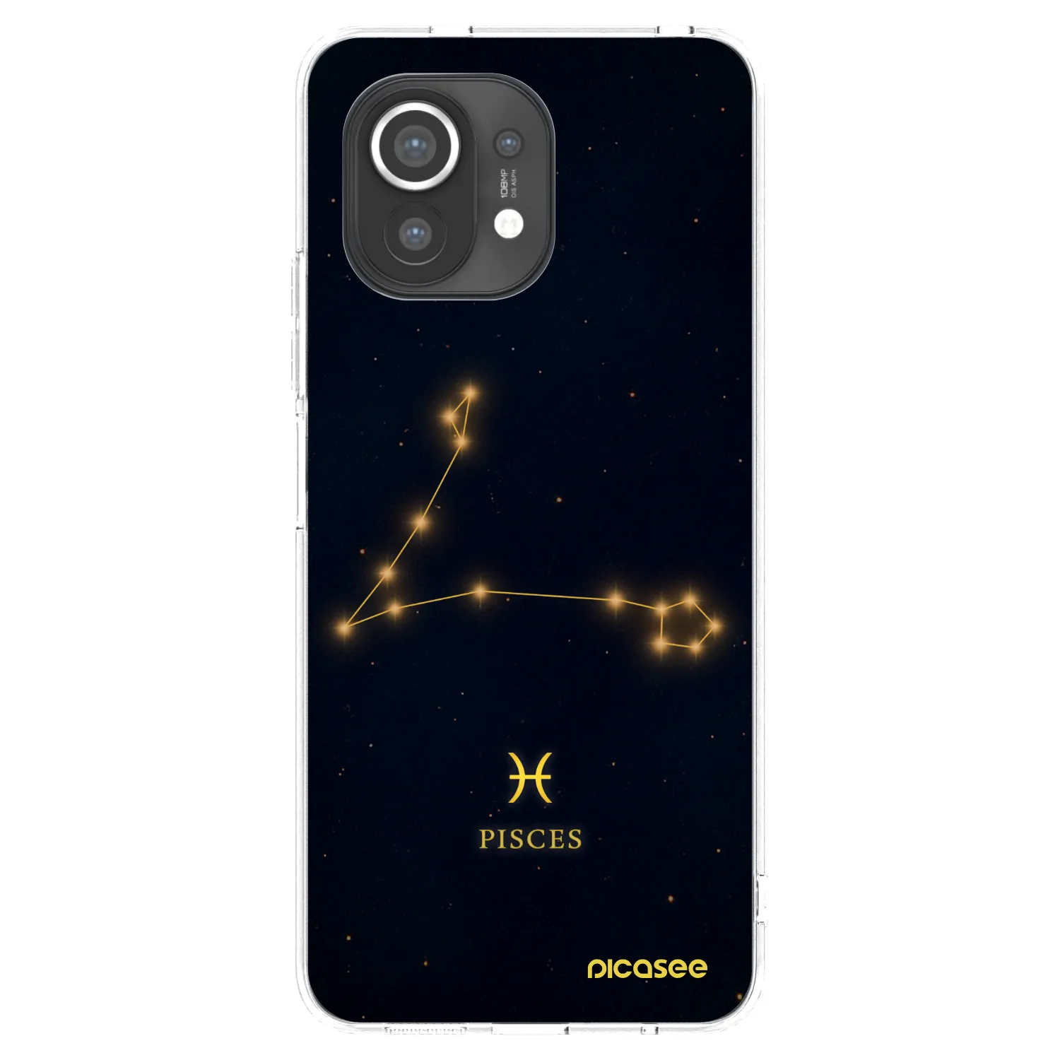 Picasee silikonový průhledný obal pro Xiaomi Mi 11 - PISCES
