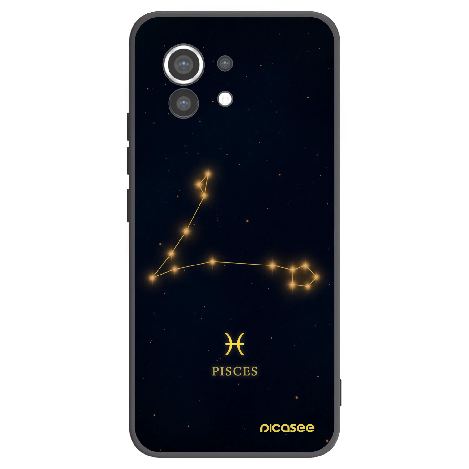 Picasee silikonový černý obal pro Xiaomi Mi 11 - PISCES