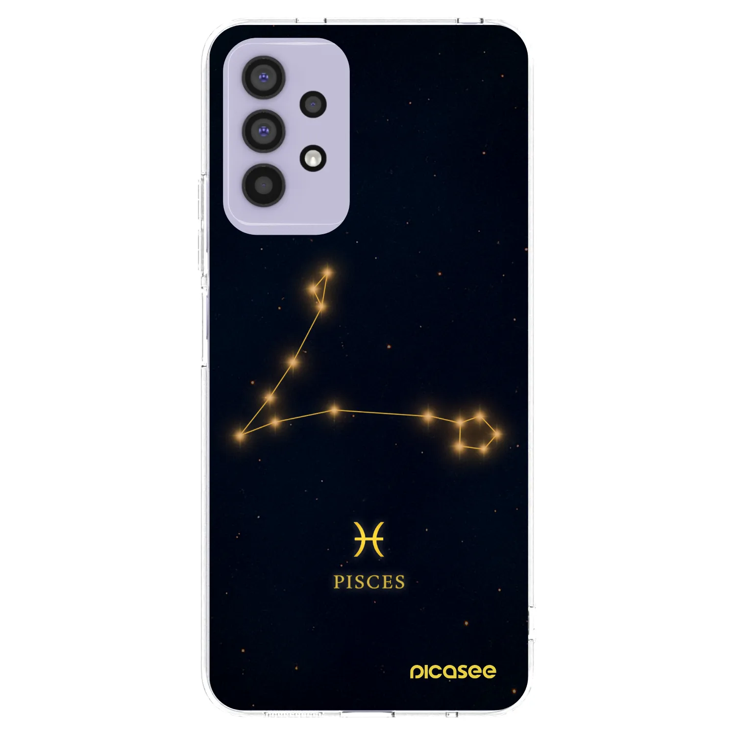 Picasee silikonový průhledný obal pro Samsung Galaxy A32 4G SM-A325F - PISCES
