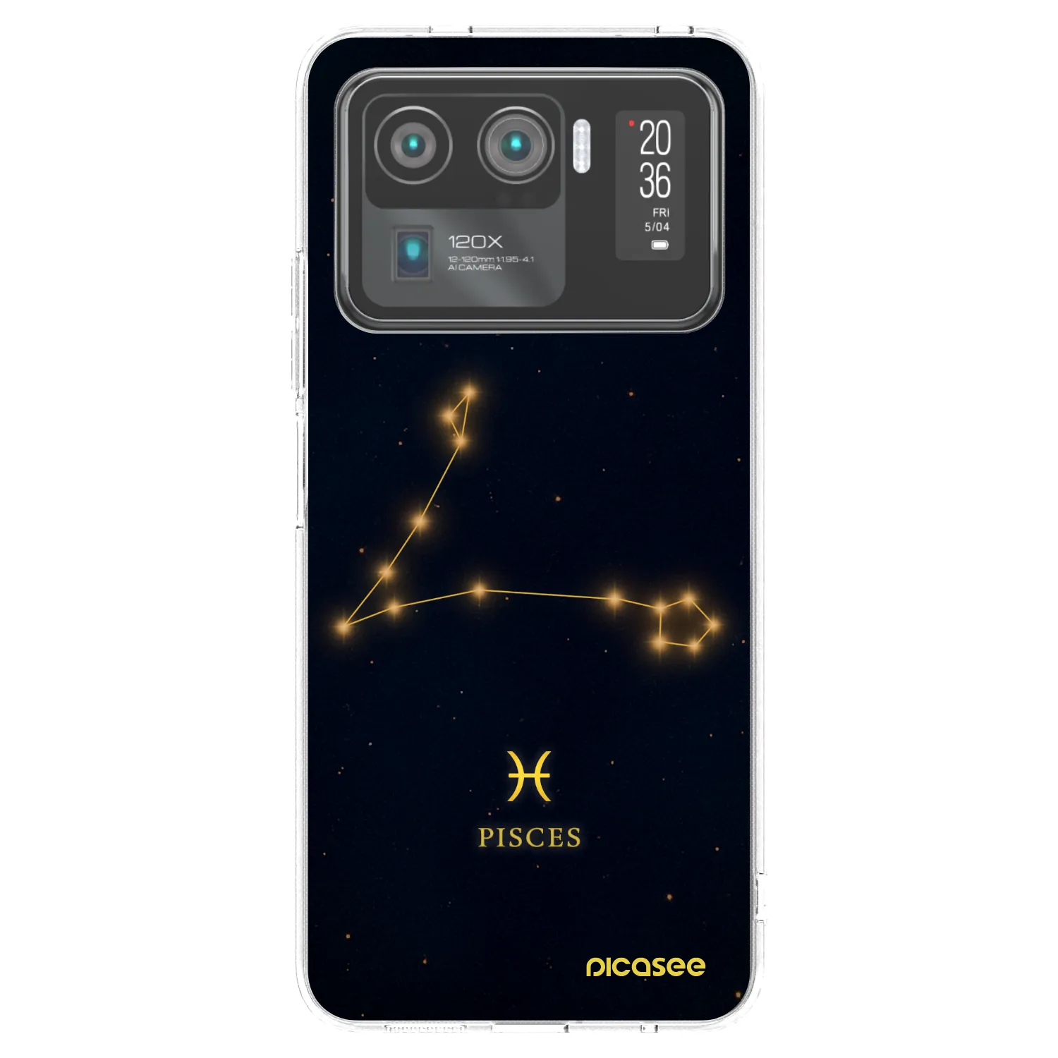 Picasee silikonový průhledný obal pro Xiaomi Mi 11 Ultra - PISCES