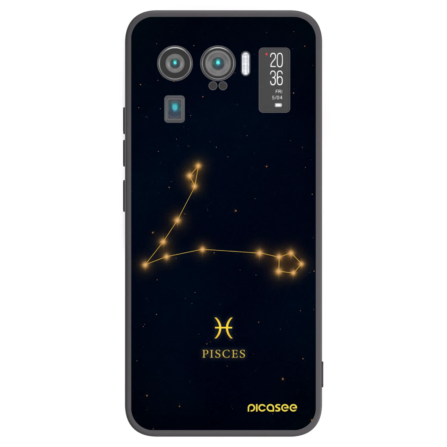 Picasee silikonový černý obal pro Xiaomi Mi 11 Ultra - PISCES