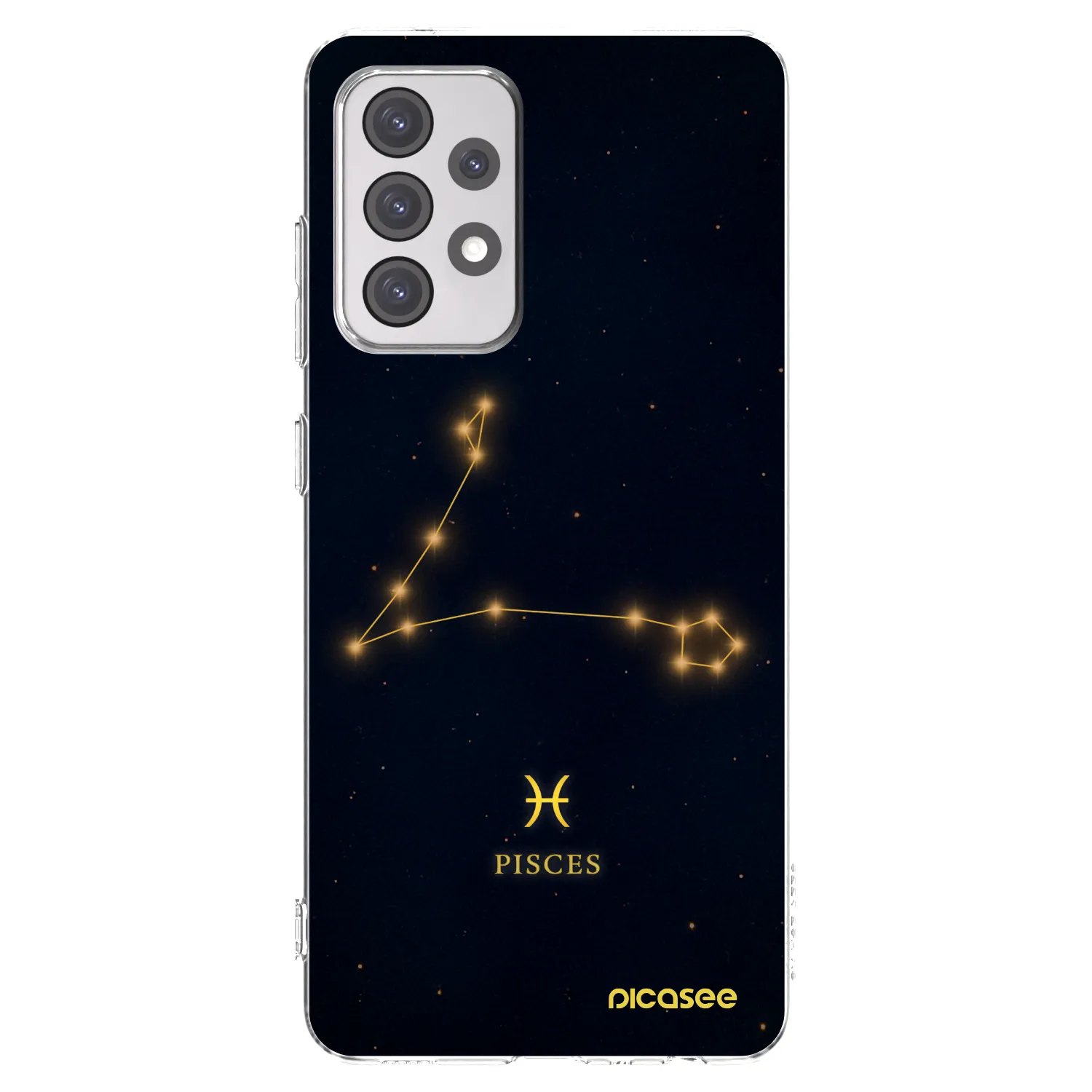 Picasee silikonový průhledný obal pro Samsung Galaxy A52s 5G A528B - PISCES