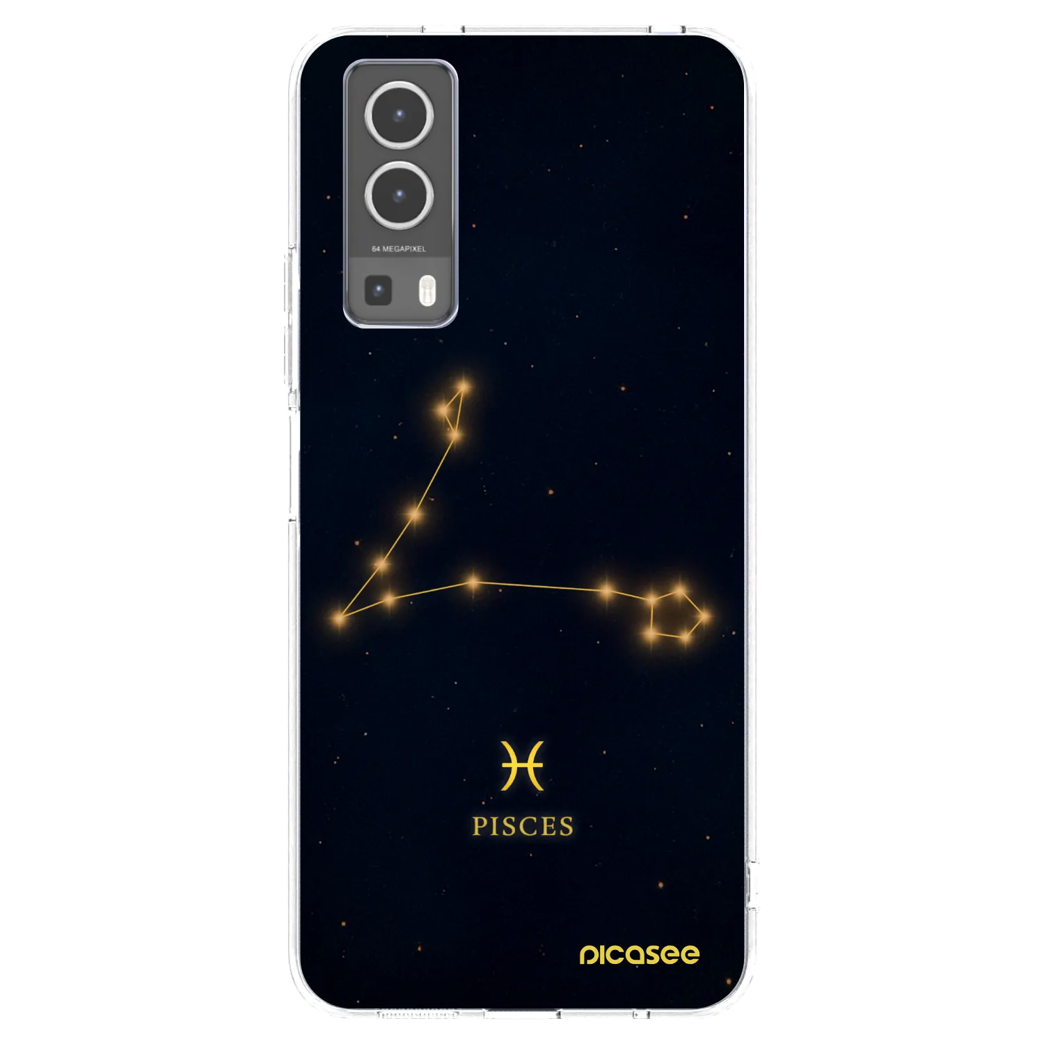 Picasee silikonový průhledný obal pro Vivo Y72 5G - PISCES