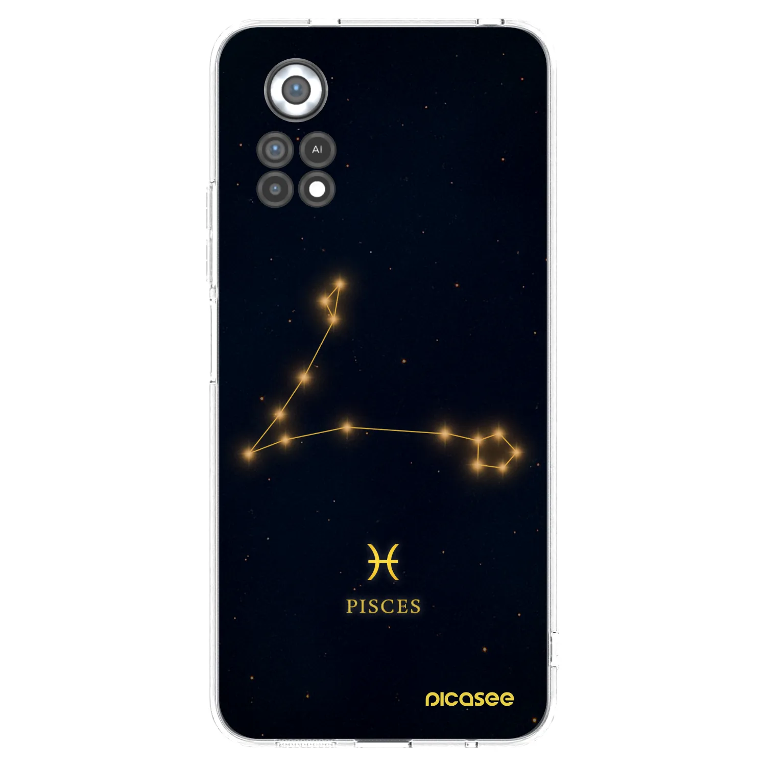 Picasee silikonový průhledný obal pro Xiaomi Poco X4 Pro 5G - PISCES