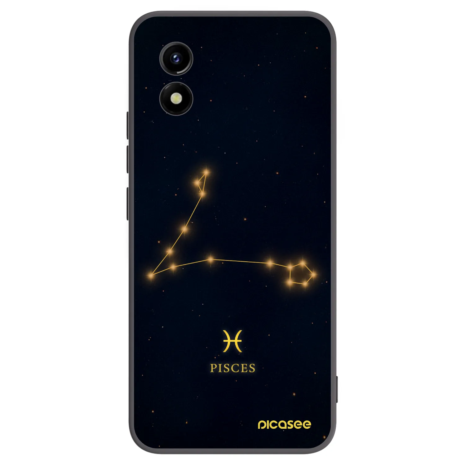 Picasee silikonový černý obal pro Vivo Y01 - PISCES