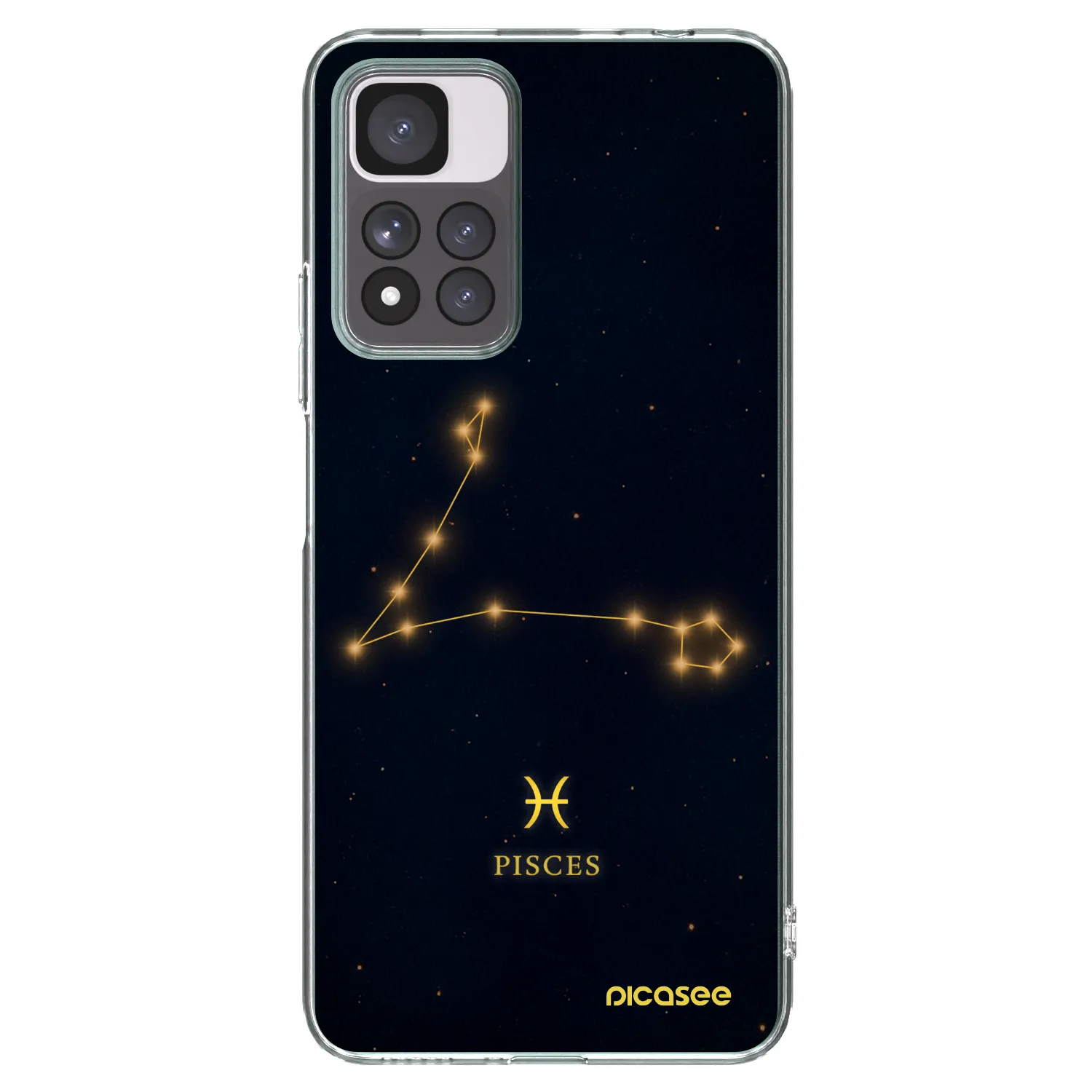 Picasee silikonový průhledný obal pro Xiaomi Redmi Note 11 Pro+ 5G - PISCES