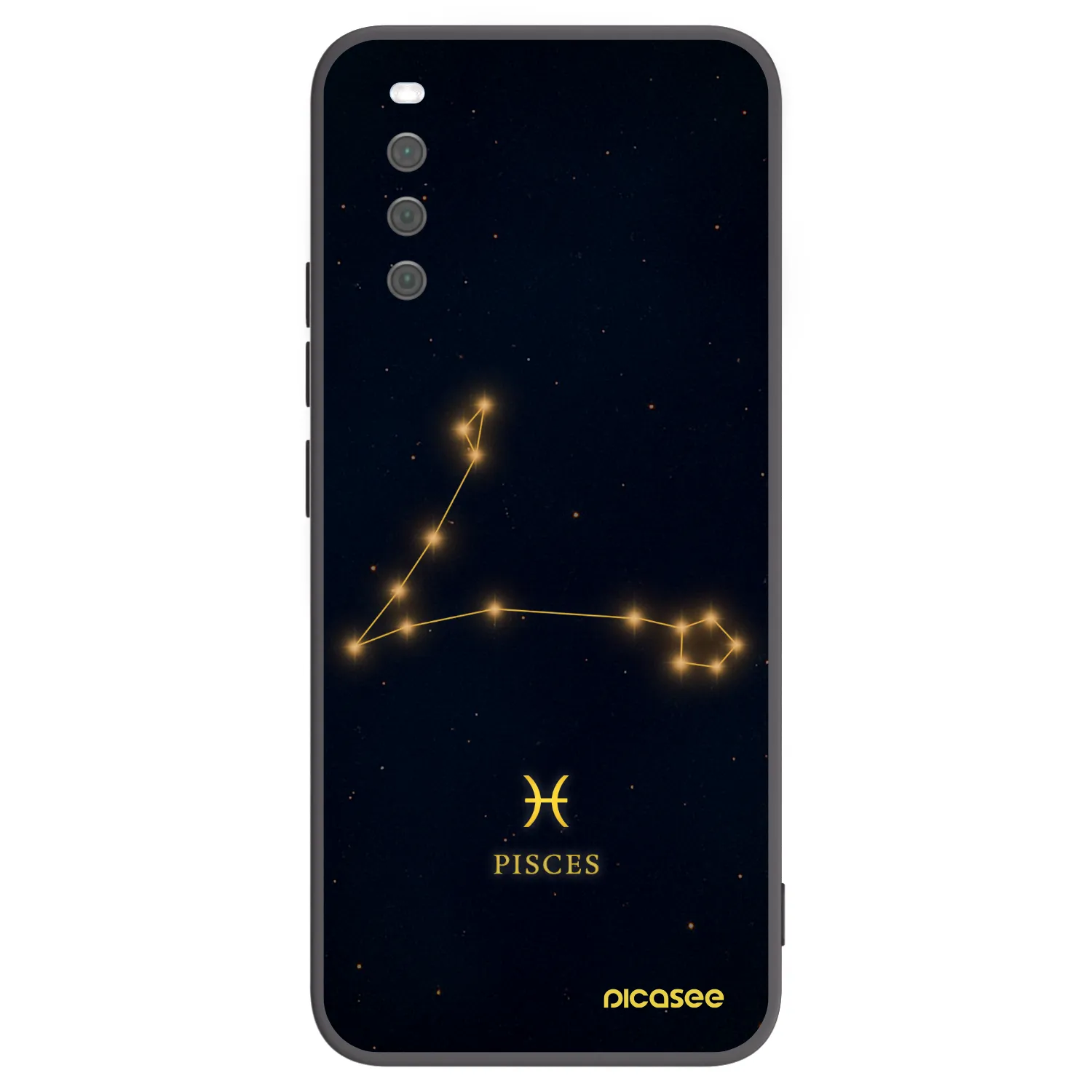 Picasee silikonový černý obal pro Sony Xperia 10 III - PISCES