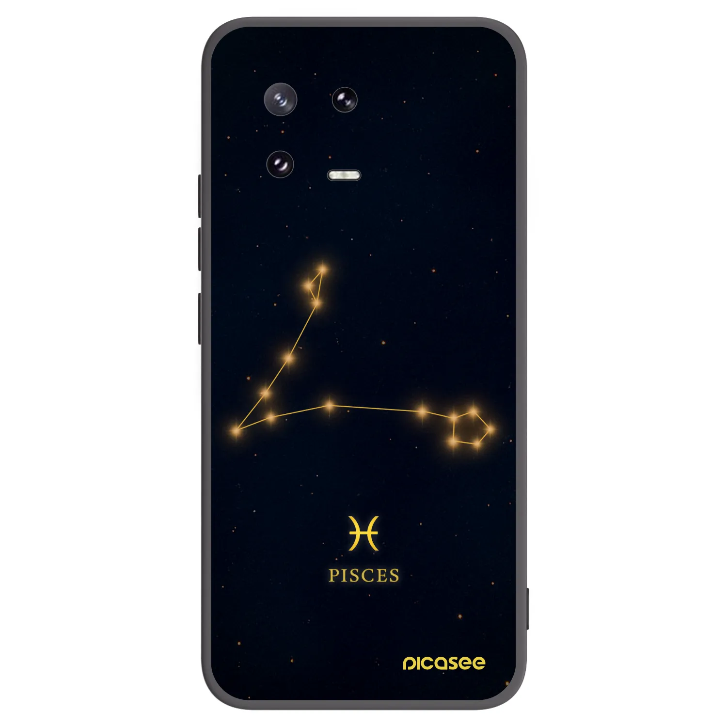 Picasee silikonový černý obal pro Xiaomi 13 Pro - PISCES