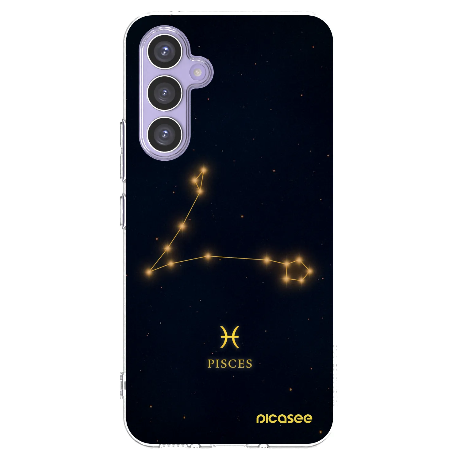 Picasee silikonový průhledný obal pro Samsung Galaxy A54 5G A546B - PISCES