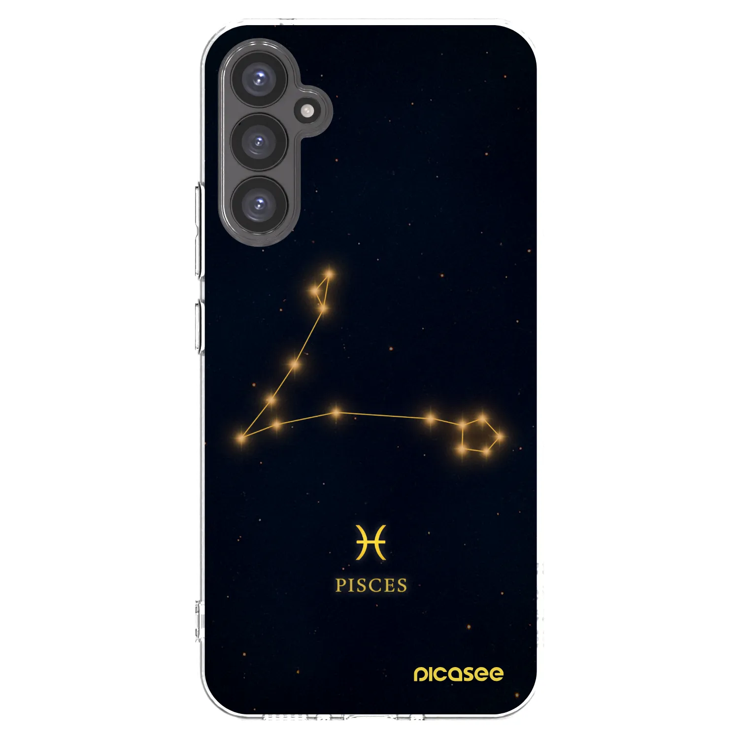 Picasee silikonový průhledný obal pro Samsung Galaxy A34 5G A346B - PISCES