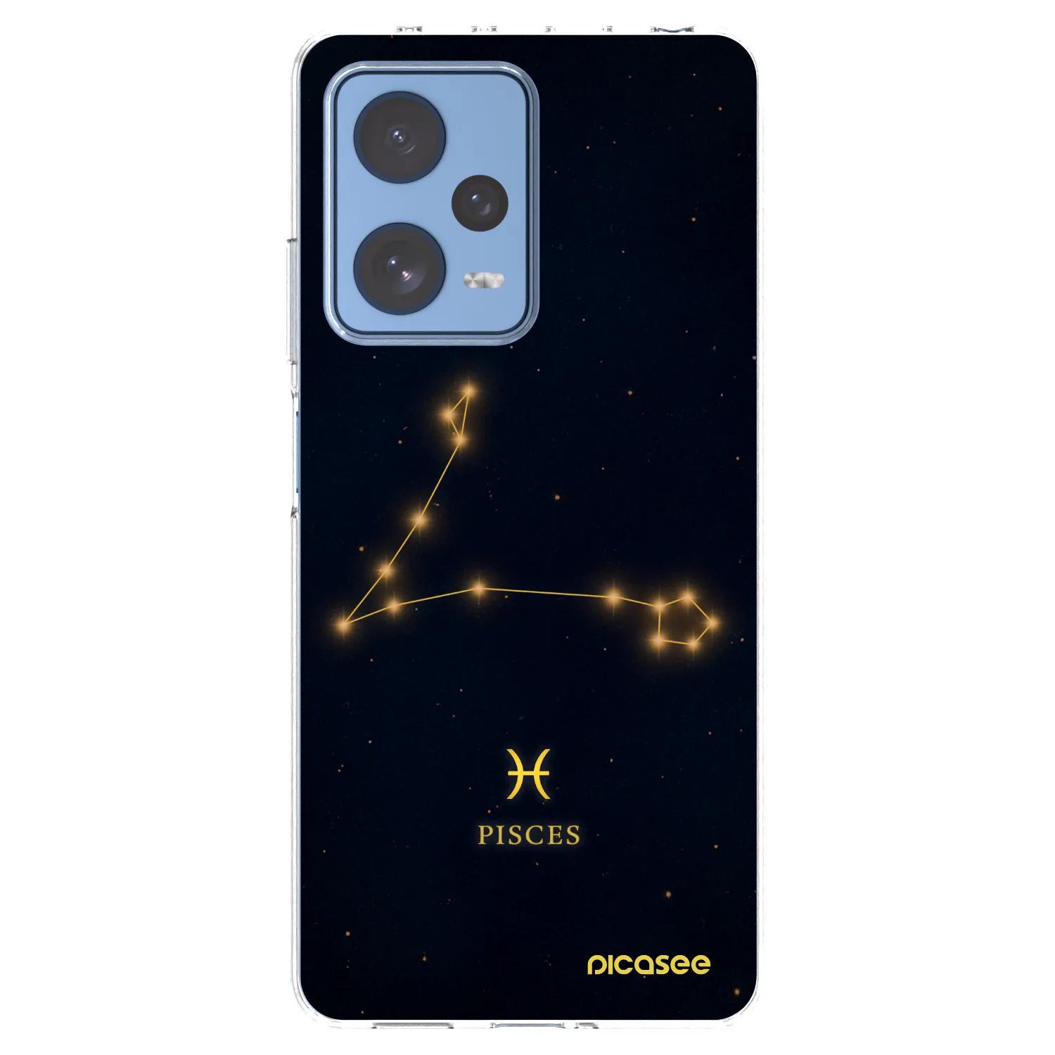 Picasee silikonový průhledný obal pro Xiaomi Redmi Note 12 Pro 5G - PISCES