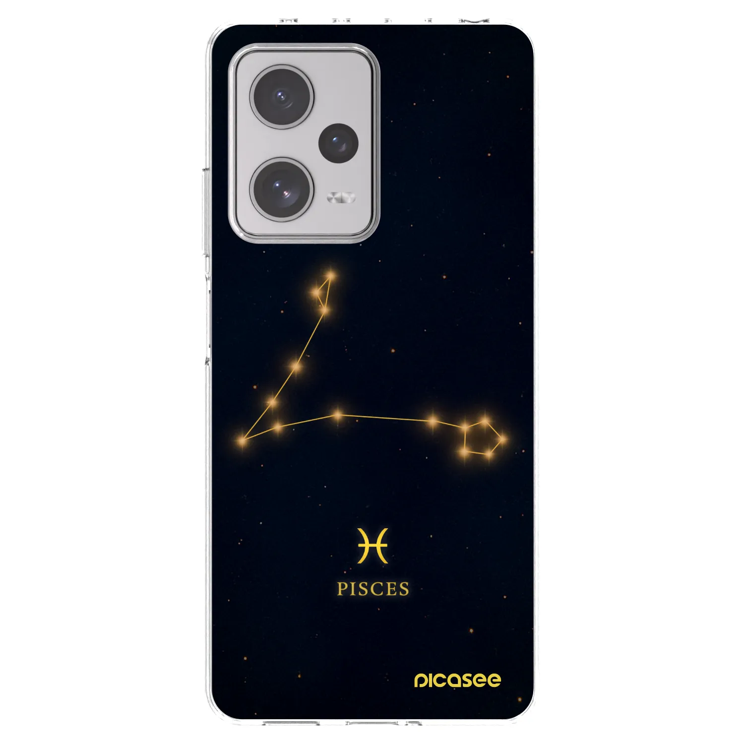 Picasee silikonový průhledný obal pro Xiaomi Redmi Note 12 Pro+ 5G - PISCES