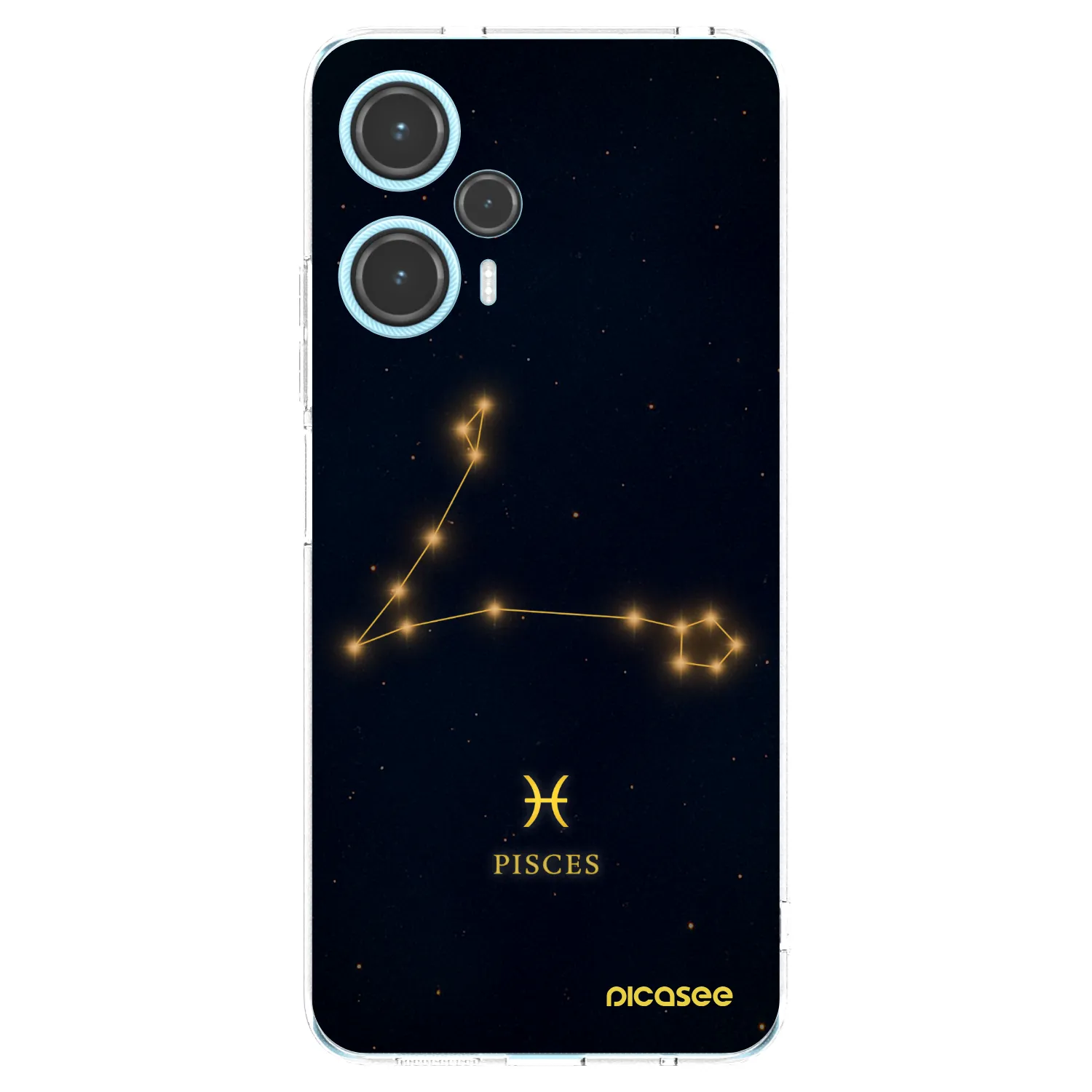 Picasee silikonový průhledný obal pro Xiaomi Poco F5 - PISCES