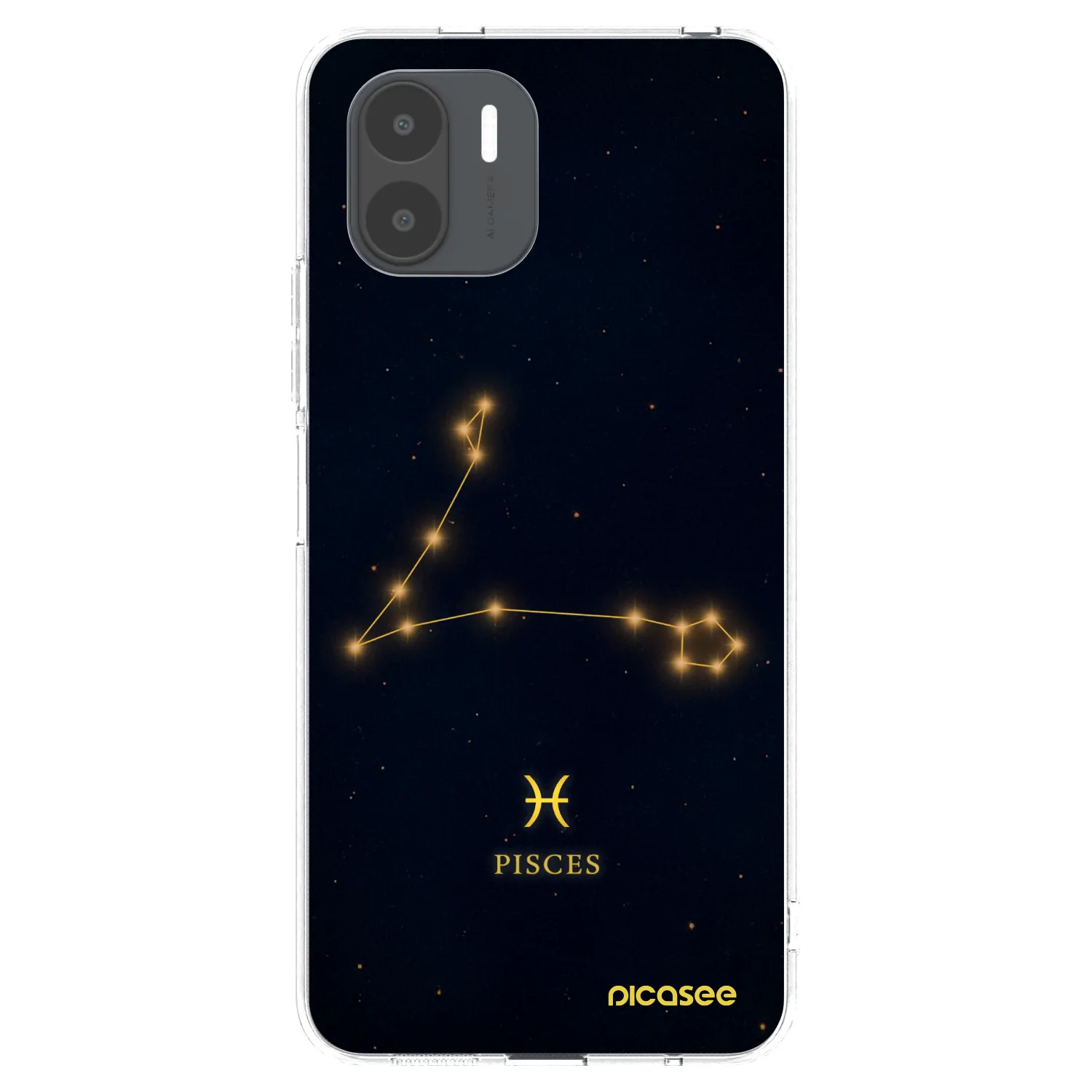 Picasee silikonový průhledný obal pro Xiaomi Redmi A2 - PISCES