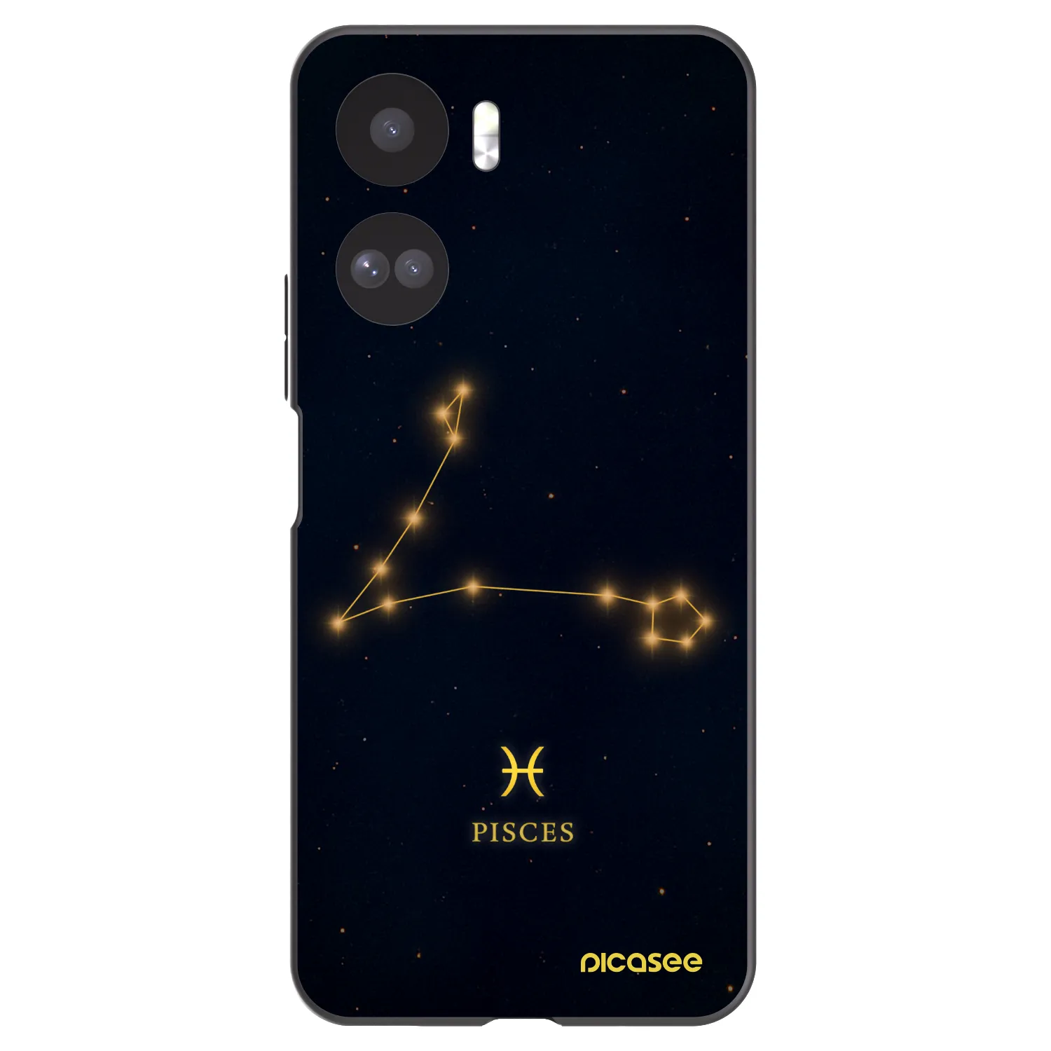 Picasee silikonový černý obal pro Honor 90 Lite 5G - PISCES