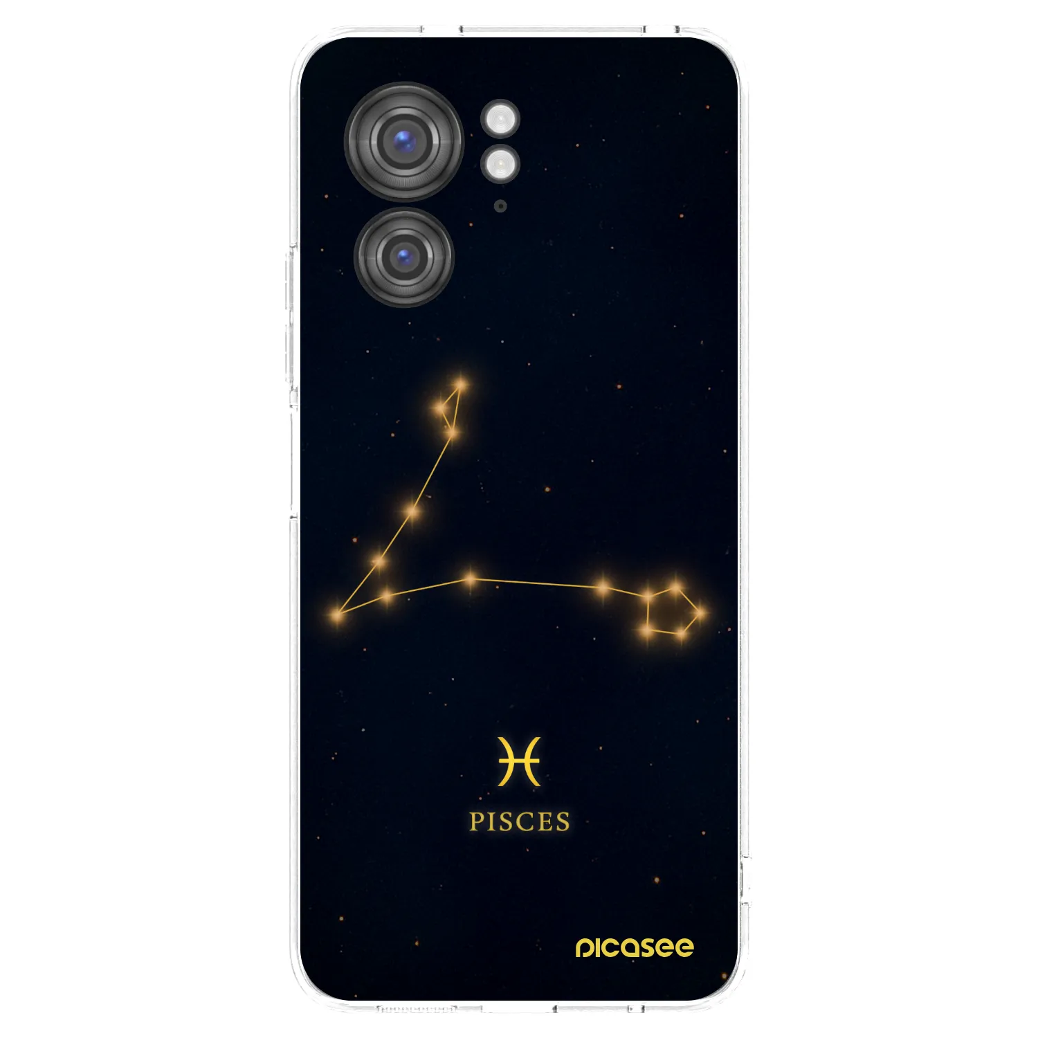 Picasee silikonový průhledný obal pro Motorola Edge 40 - PISCES