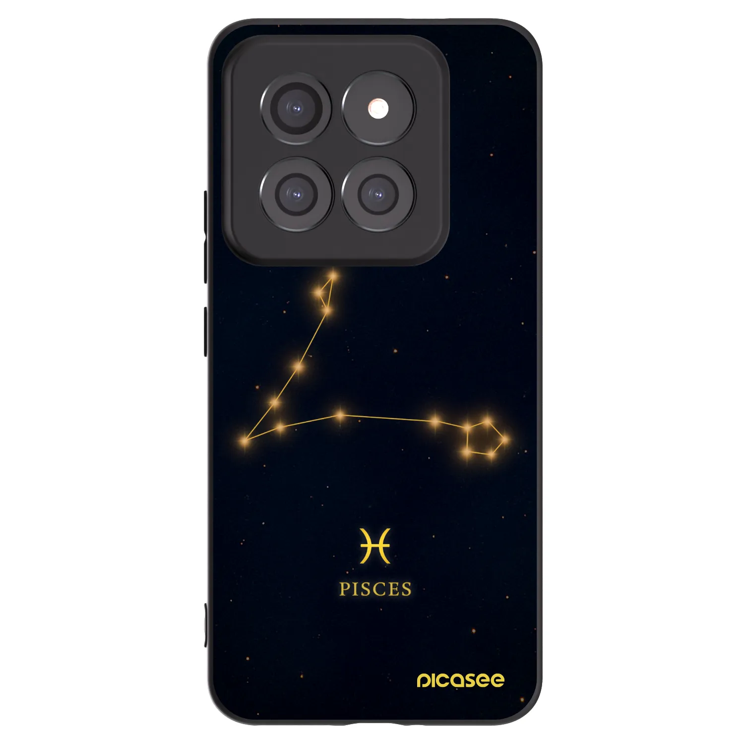 Picasee silikonový černý obal pro Xiaomi 14 Pro - PISCES