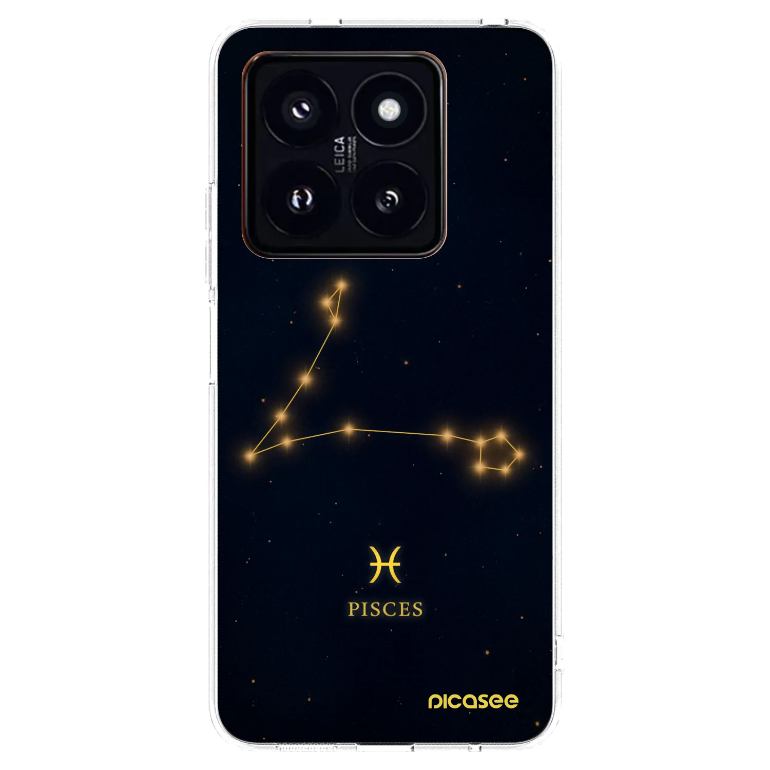 Picasee silikonový průhledný obal pro Xiaomi 14 Pro - PISCES