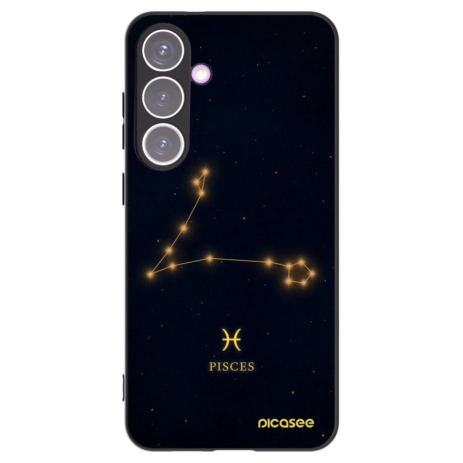 Picasee silikonový černý obal pro Samsung Galaxy S24+ S926B 5G - PISCES