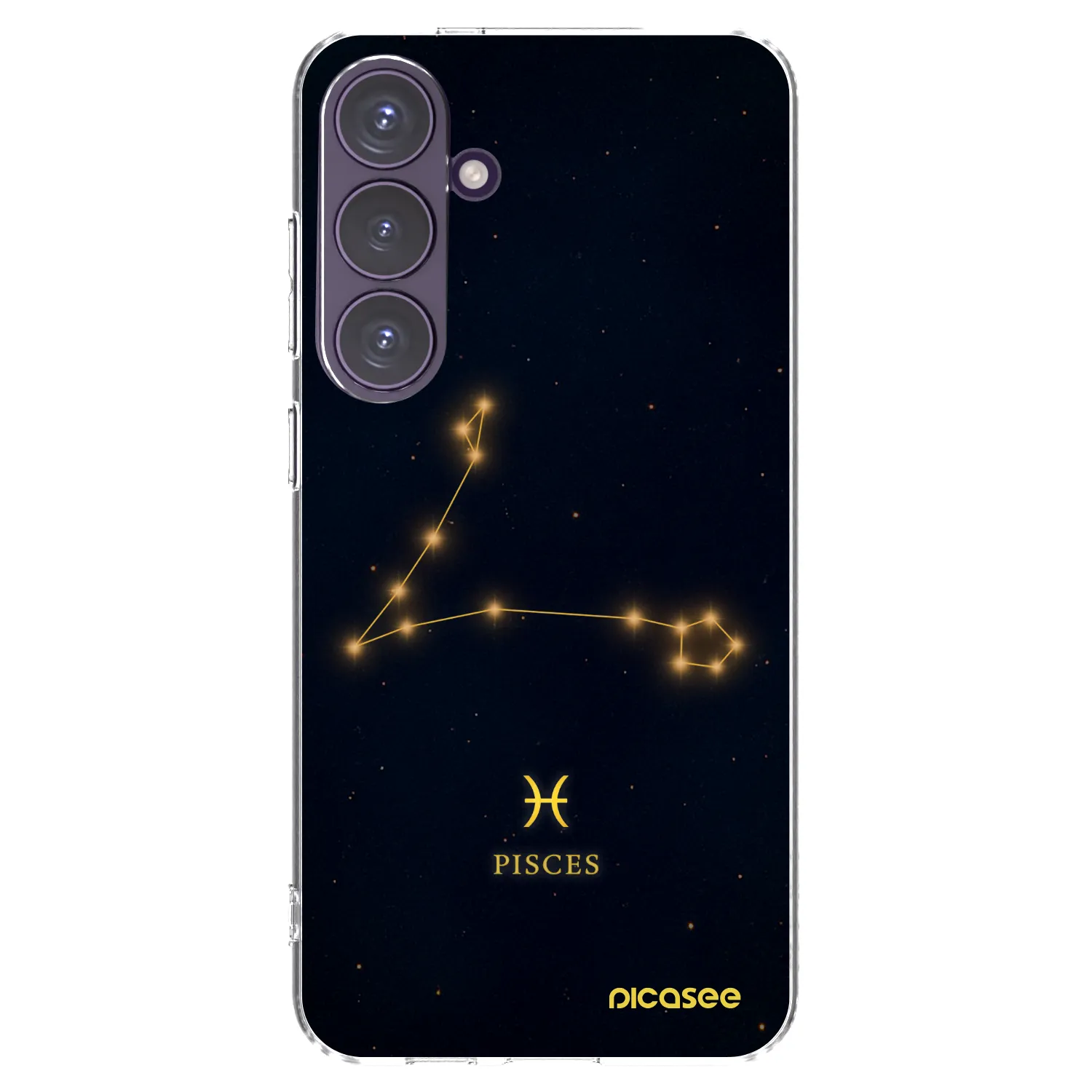 Picasee silikonový průhledný obal pro Samsung Galaxy S24+ S926B 5G - PISCES